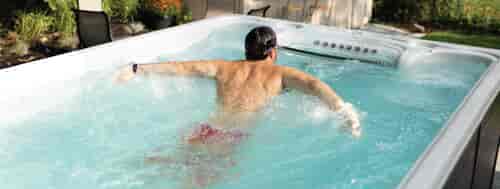 lose belly fat swimming