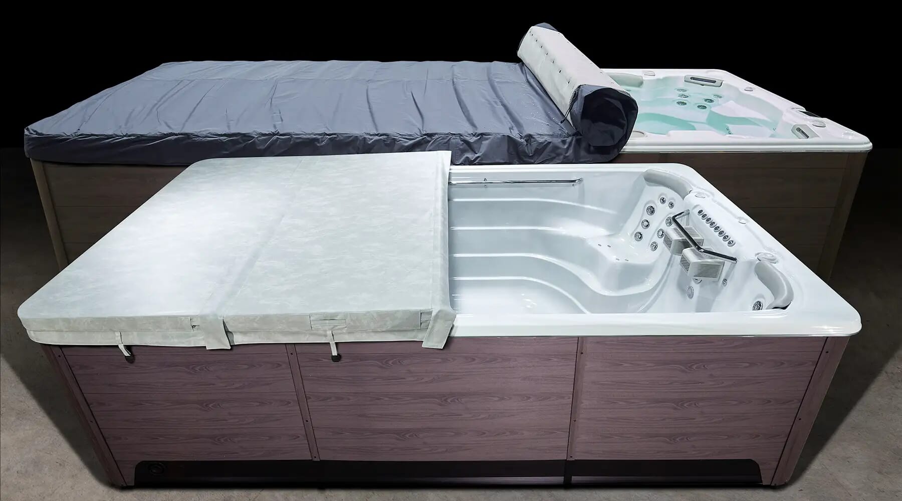 AquaSport 19DTAX, Swim Spa + 5 Seat Hot Tub - Pat's Hot Tubs & Pools