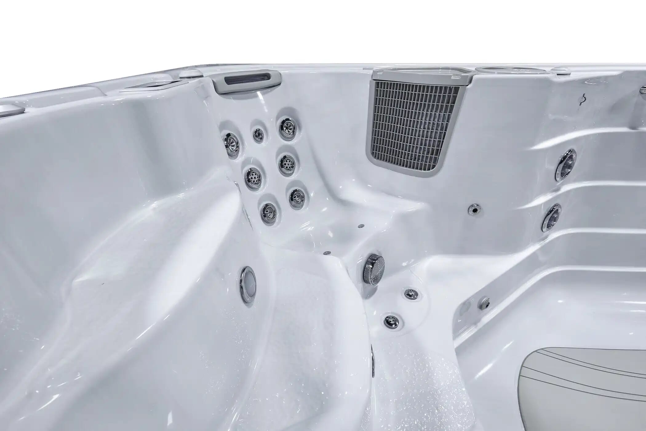 AquaTrainer 14AX, 14ft Swim Spa w/ 2 V-Twin Swim Jets - Cal-X Fun Spas