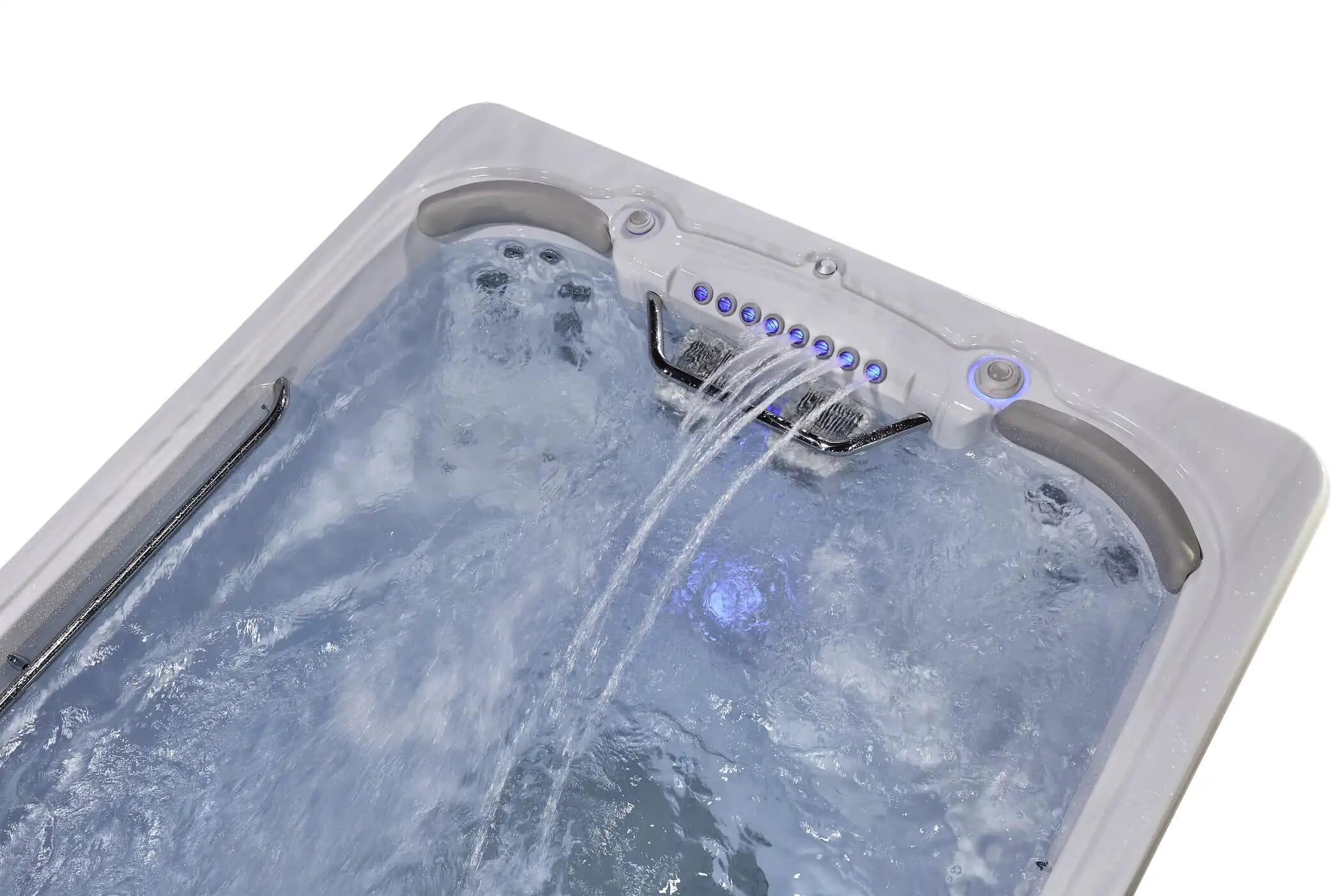 AquaTrainer 14AX, 14ft Swim Spa w/ 2 V-Twin Swim Jets - Cal-X Fun Spas