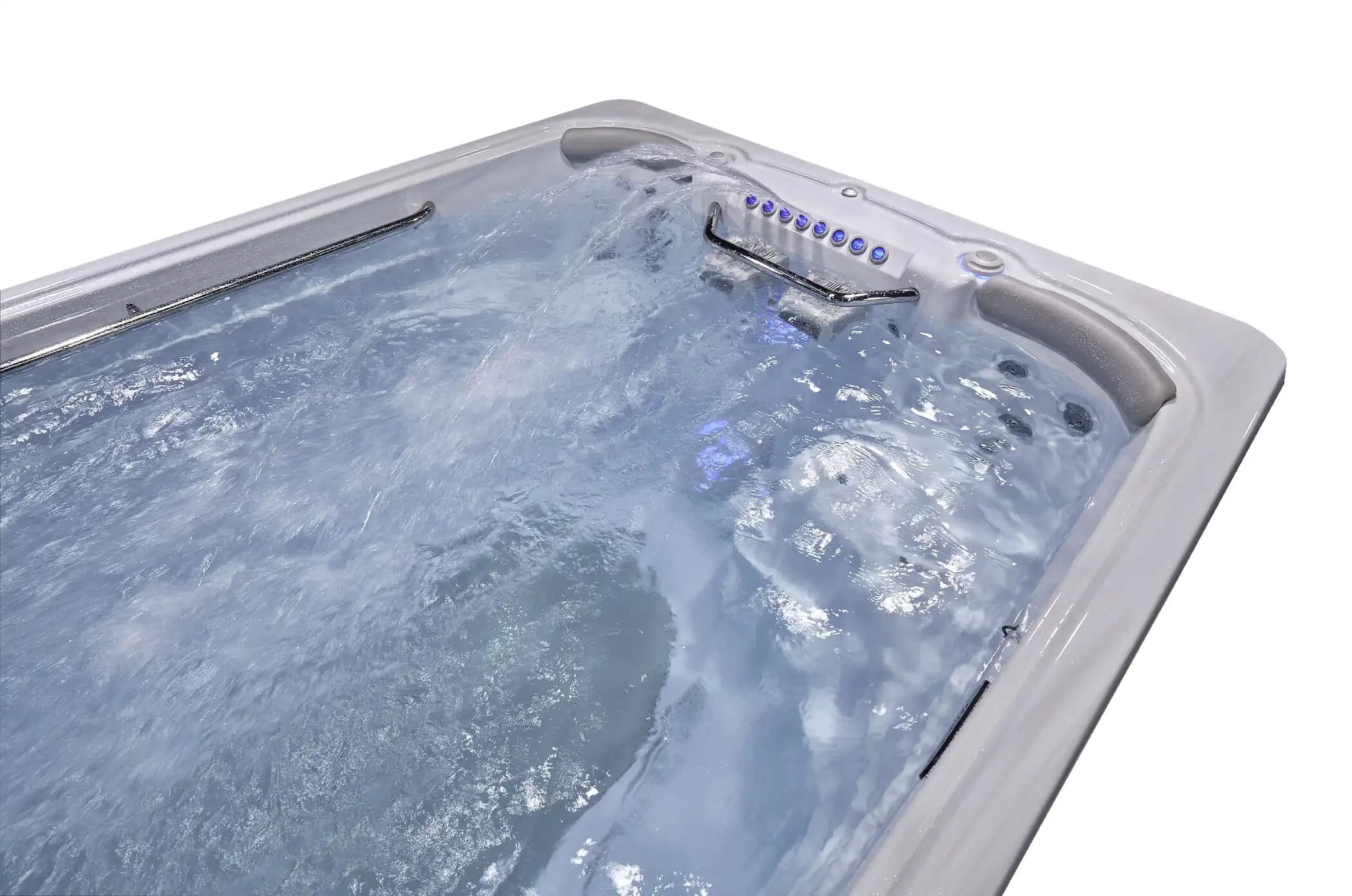 AquaTrainer 14AX, 14ft Swim Spa w/ 2 V-Twin Swim Jets - Cal-X Fun Spas