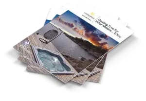 Hot tub brochure