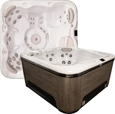 Signature 655 Gold Hot Tub | Self-Cleaning 6-Person Hot Tub