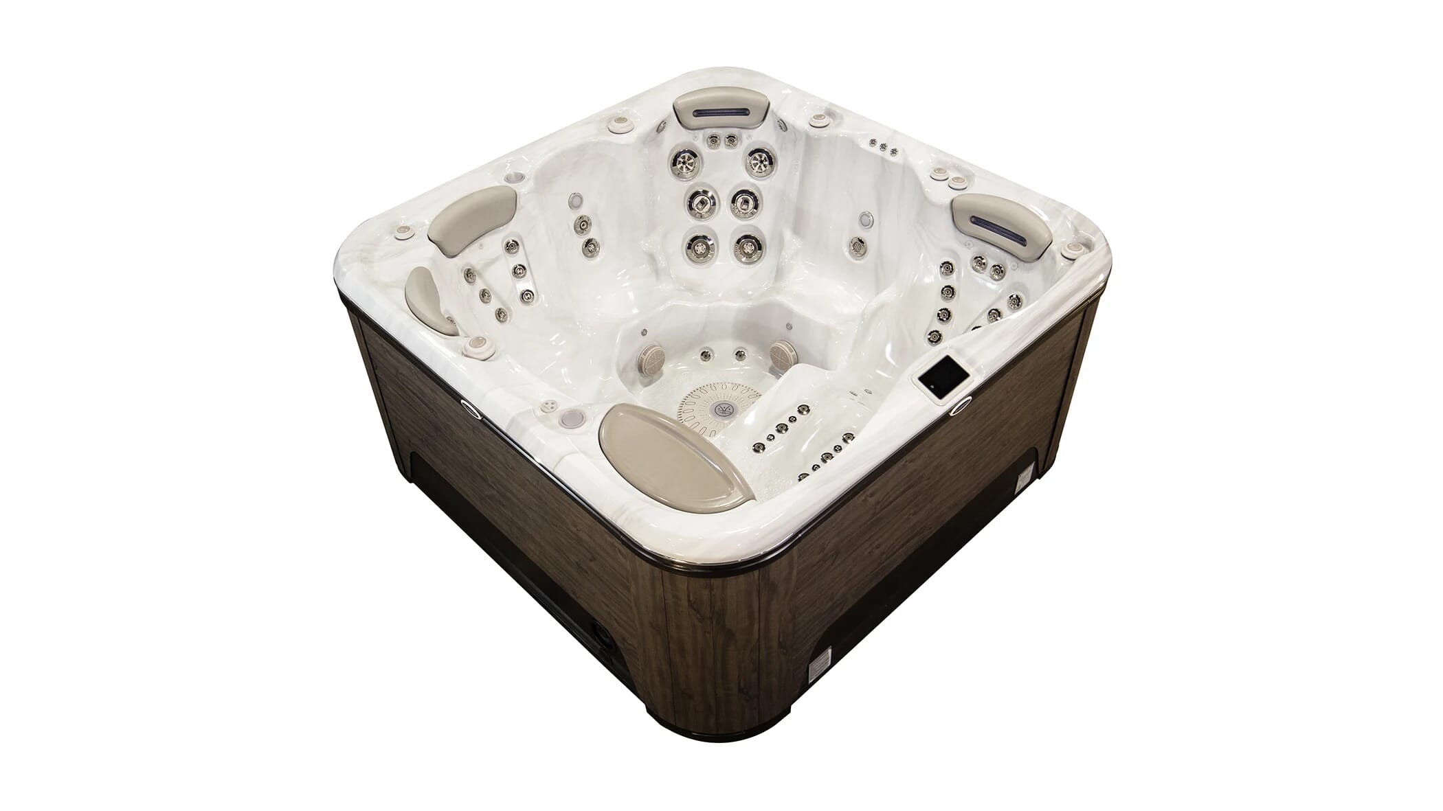 779 Self-Cleaning 7 Seat Hot Tub w/ Lounger - Hydropool - Cal-X