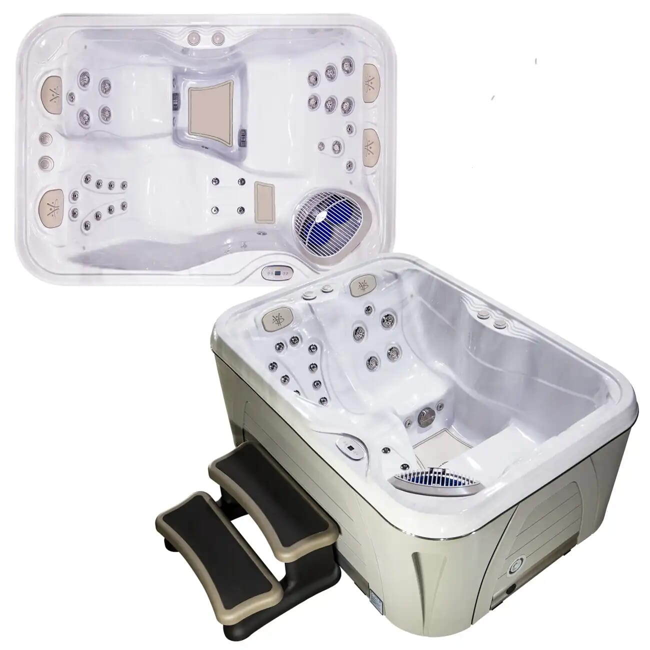 キンケード ステンドグラス大判Pools of Serenityグラスマスターズ Serenity 4300 | Hydropool Mississauga