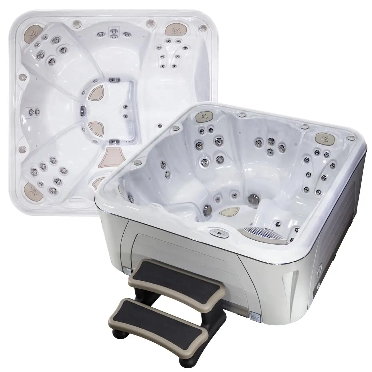 Serenity 5900 5 Person Hot Tub | Hydropool - Designer Pools