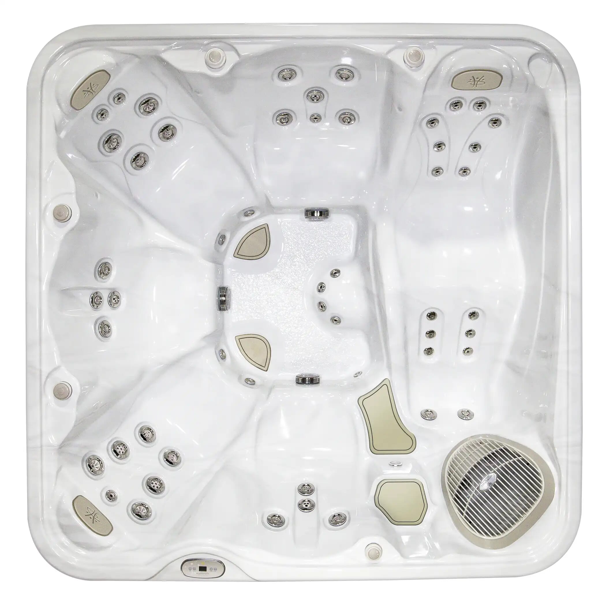 Serenity 6900 6 Person Hot Tub w/ Lounger - Cal-X Fun Spas