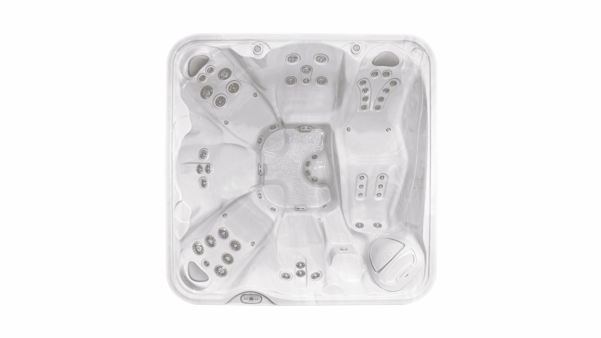 Serenity 6900 6 Person Hot Tub w/ Lounger - Cal-X Fun Spas