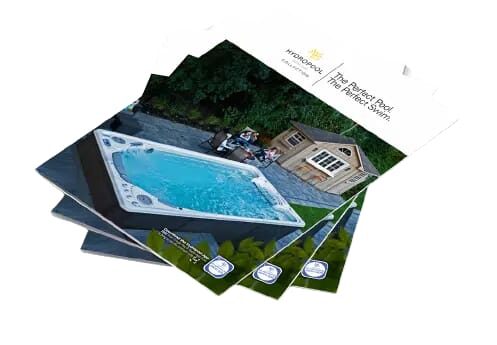 Hot tub brochure