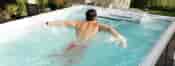 lose belly fat swimming