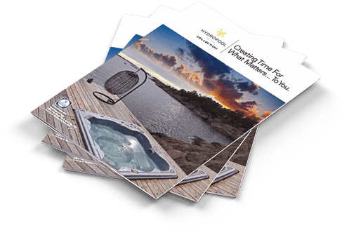 Hot tub brochure
