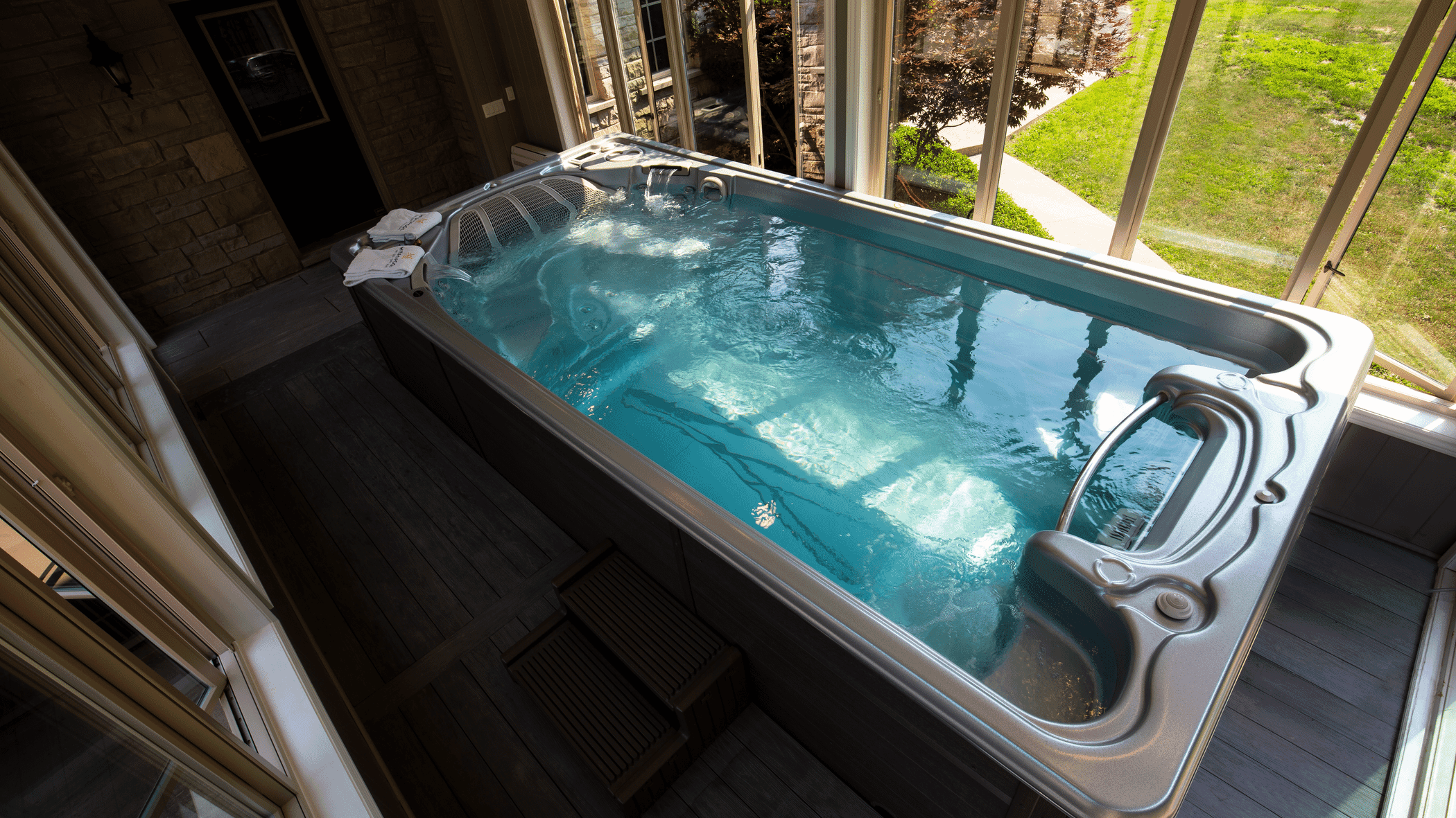 swim spa retailers near me