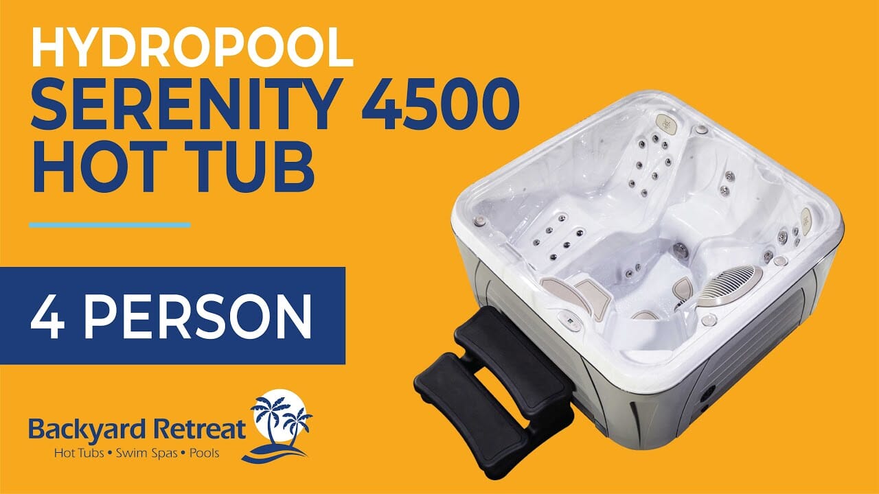 4500 Hydropool Serenity Hot Tub | Backyard Retreat - Hot Tubs 