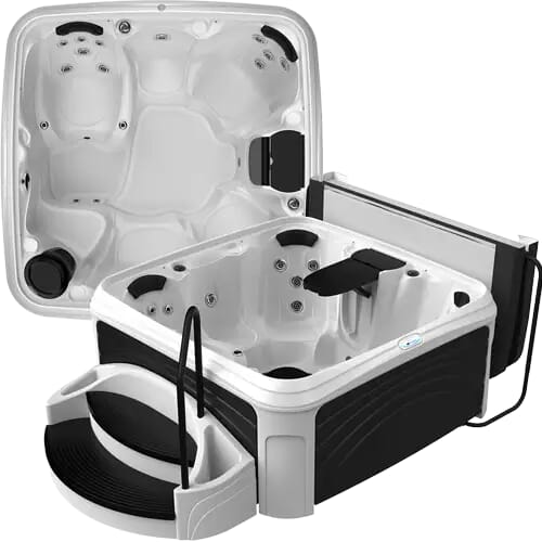 cabana 2500s white black suite - Hydropool