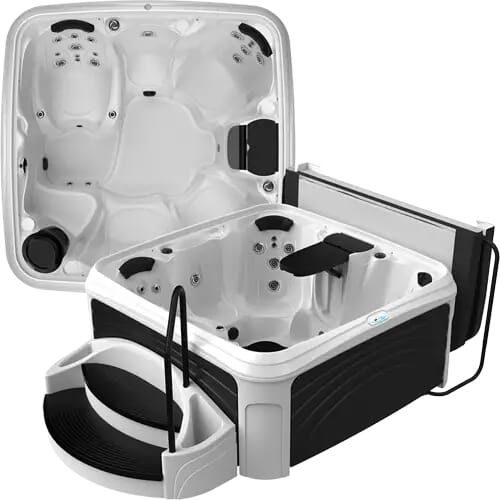 cabana 3500s white black suite - Hydropool