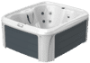 Hydropool 2000S White Grey Iso - Hydropool