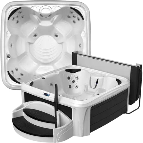 comfort 2300s white black suite - Hydropool