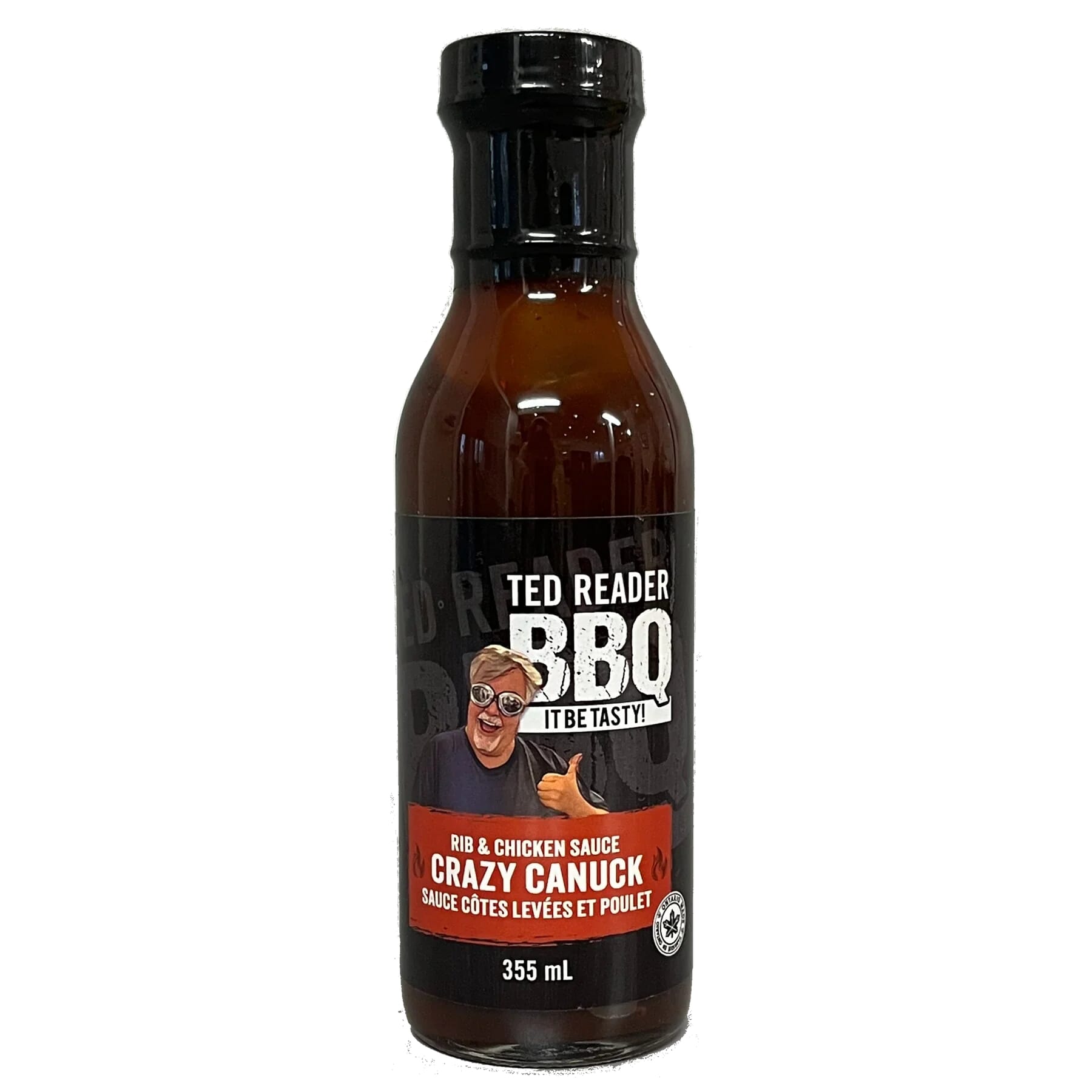 Ted Reader BBQ Crazy Canuck Rib & Chicken Sauce
