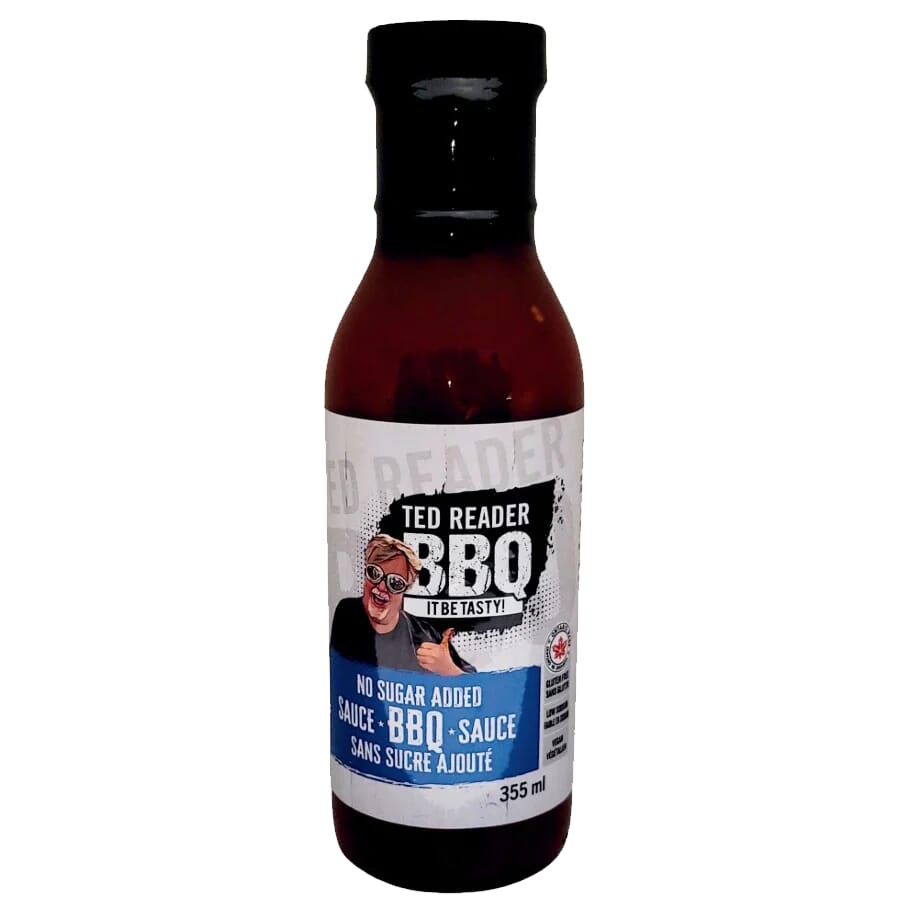 Ted Reader BBQ No Sugar Added BBQ Sauce