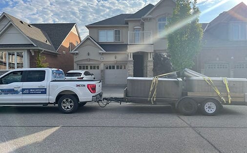 Hot tub moving